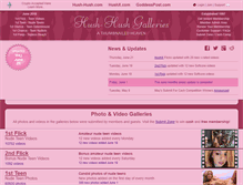 Tablet Screenshot of hush-hush.com